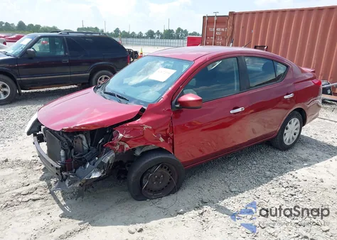 2017 Nissan Versa 1.6 Sv из США, поврежденный, VIN 3N1CN7AP9HK463653